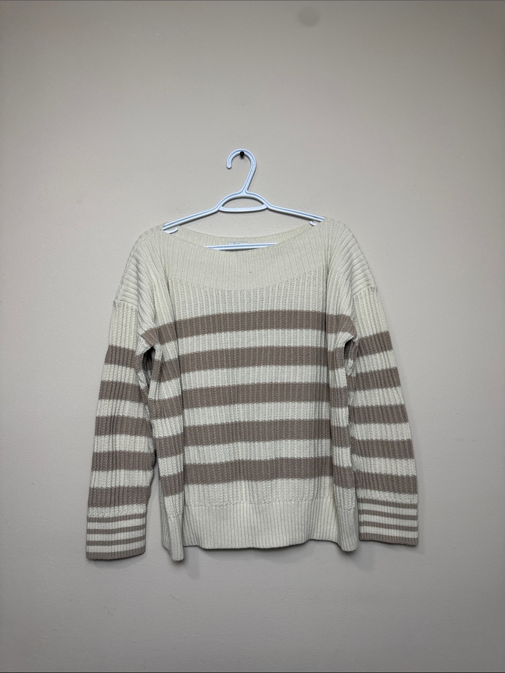 Reitmans Striped Knit Boatneck Sweater size 2X